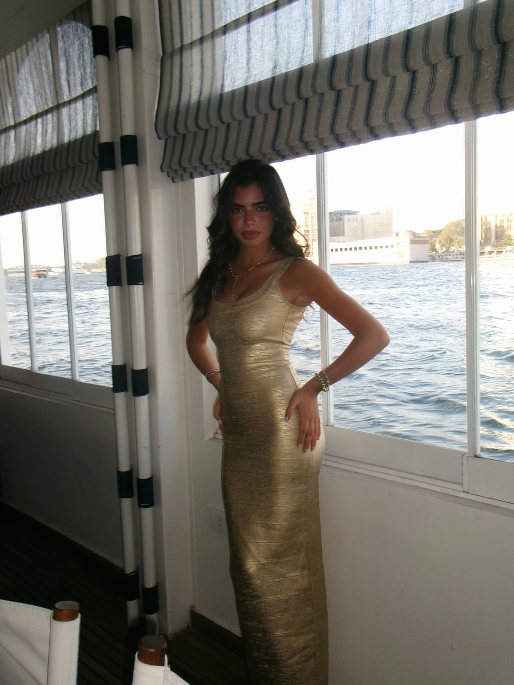 Bandage Maxi Dress