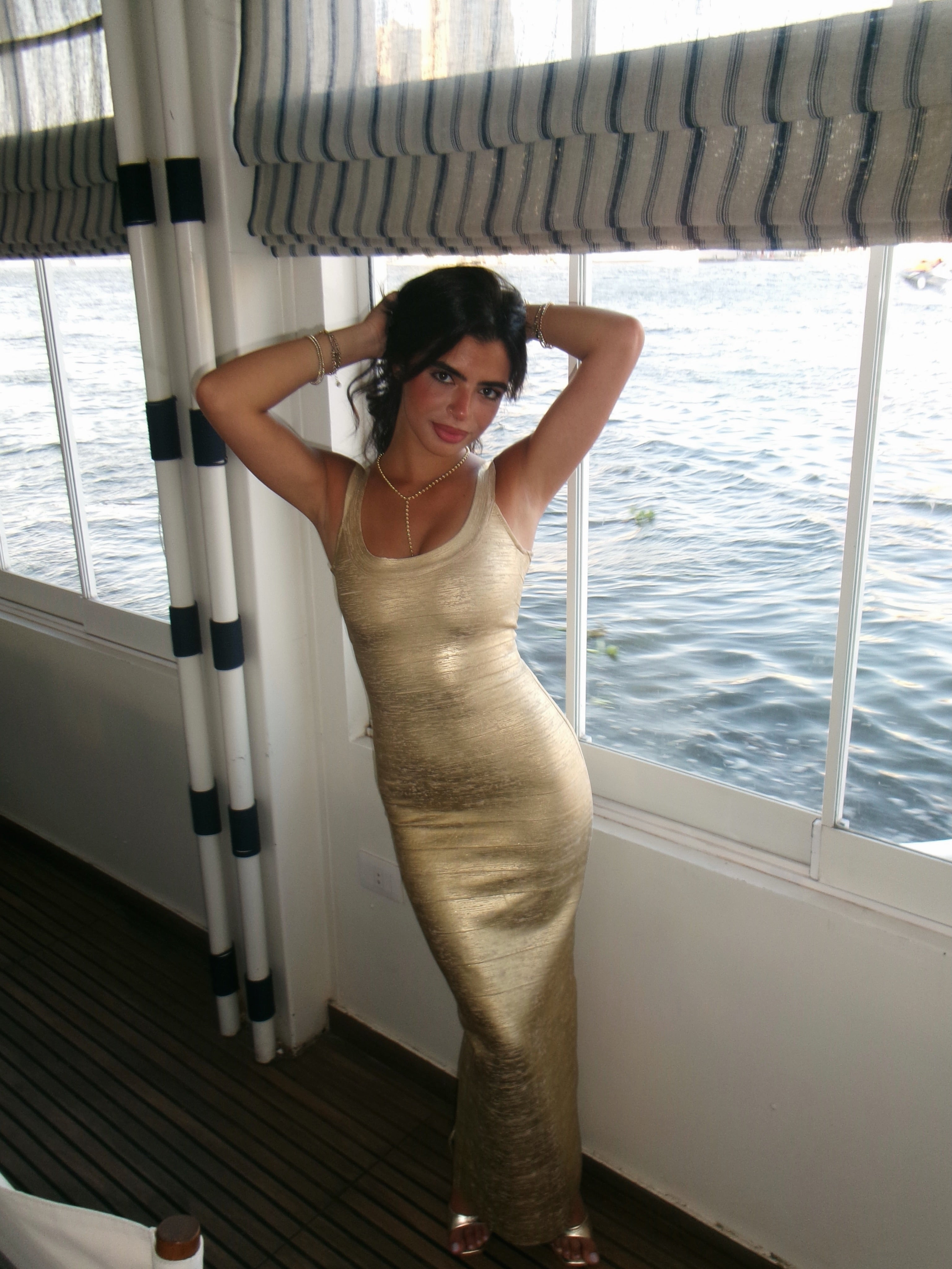 Bandage Maxi Dress