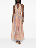 Ascension Plunge Maxi Dress