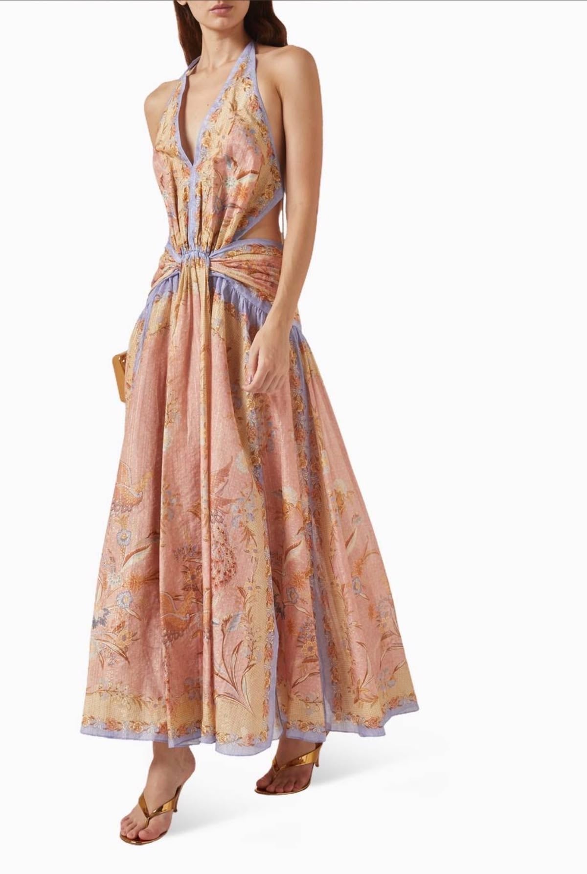 Ascension Plunge Maxi Dress