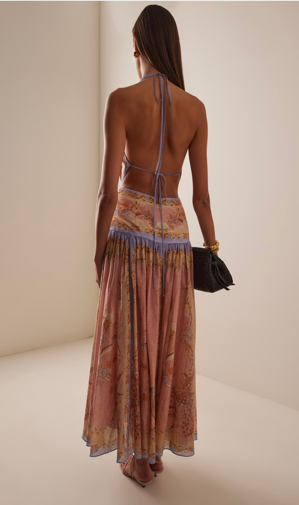Ascension Plunge Maxi Dress