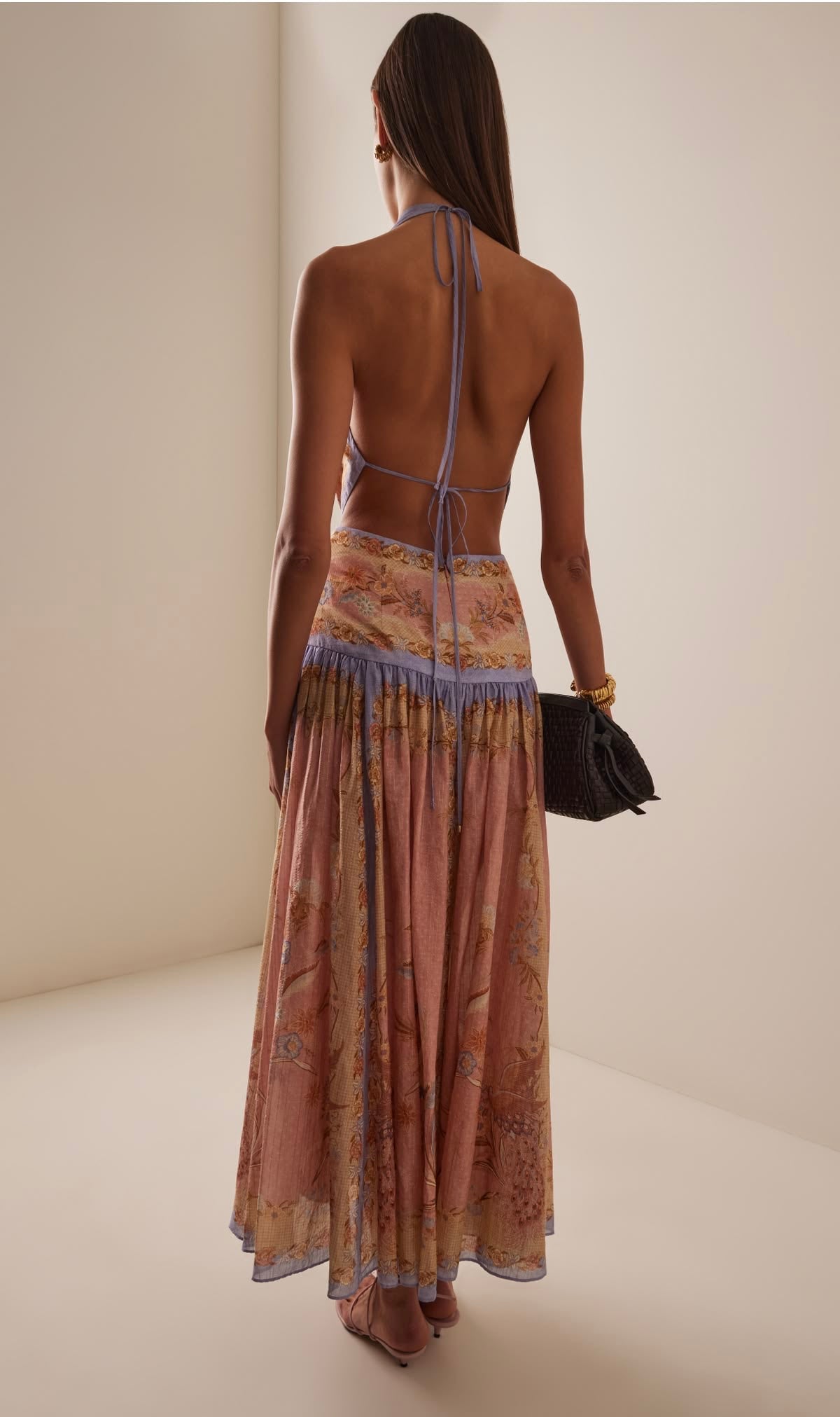 Ascension Plunge Maxi Dress