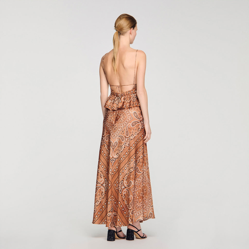 Bandana Print Dress