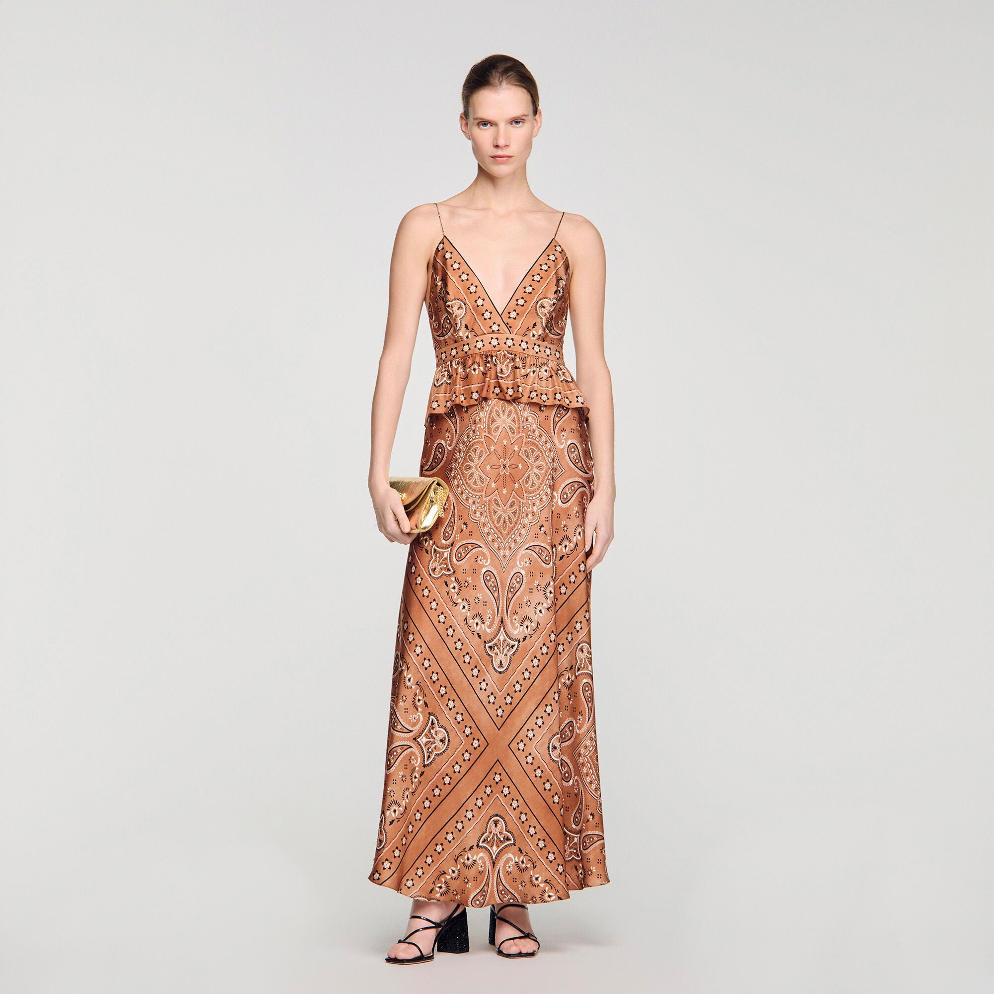 Bandana Print Dress