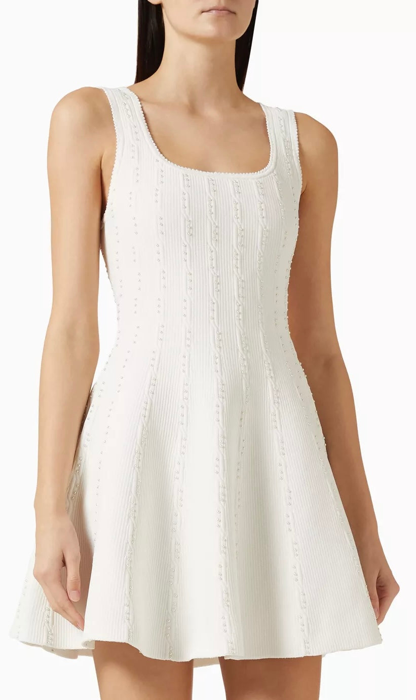 Beaded Knit dress