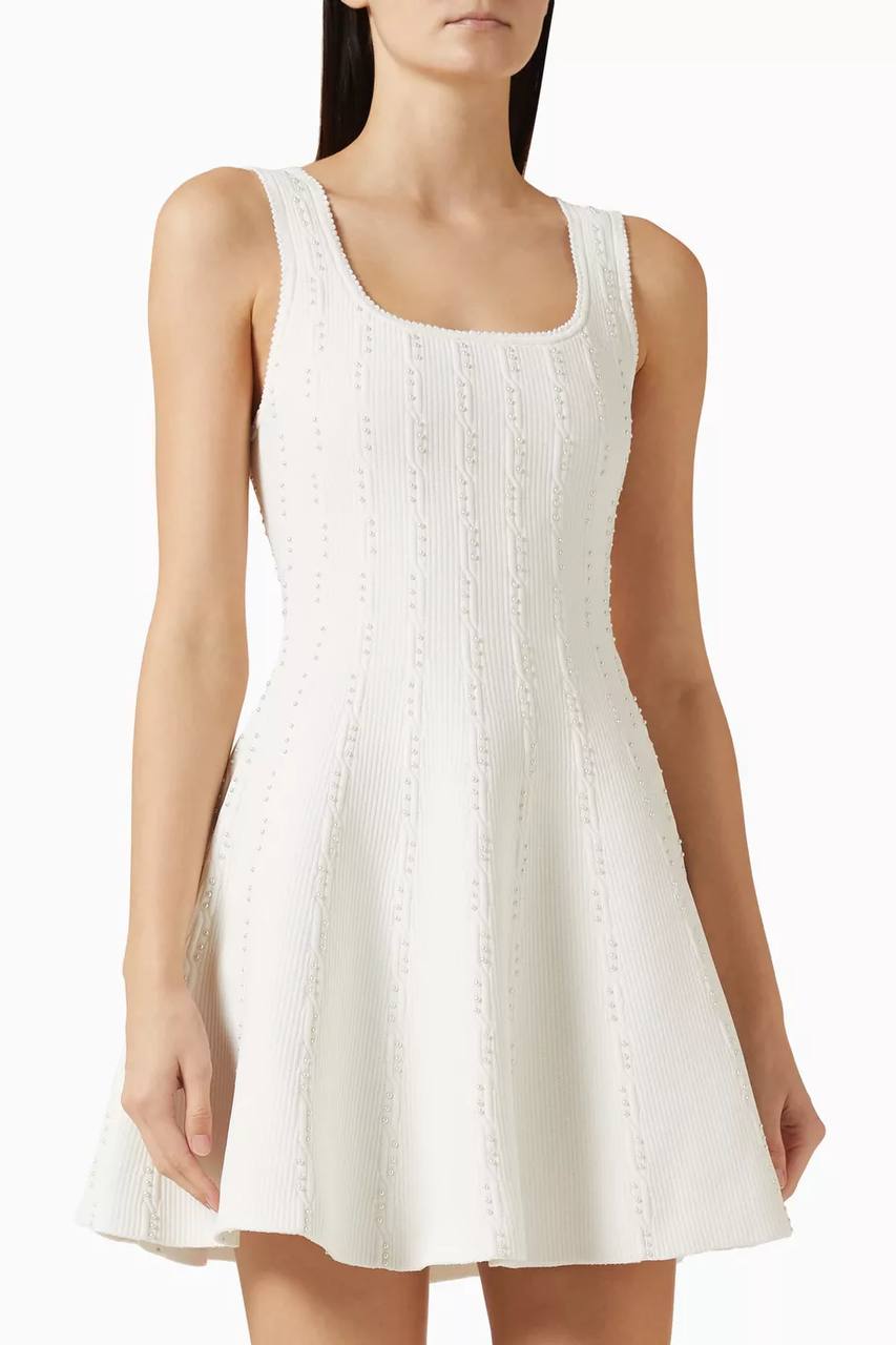 Beaded Knit dress