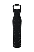 Bella pearl Bandage Maxi Dress