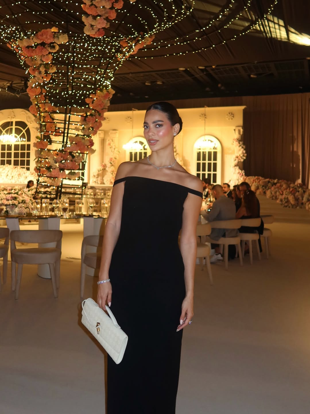 Black Pearl Backless Dress