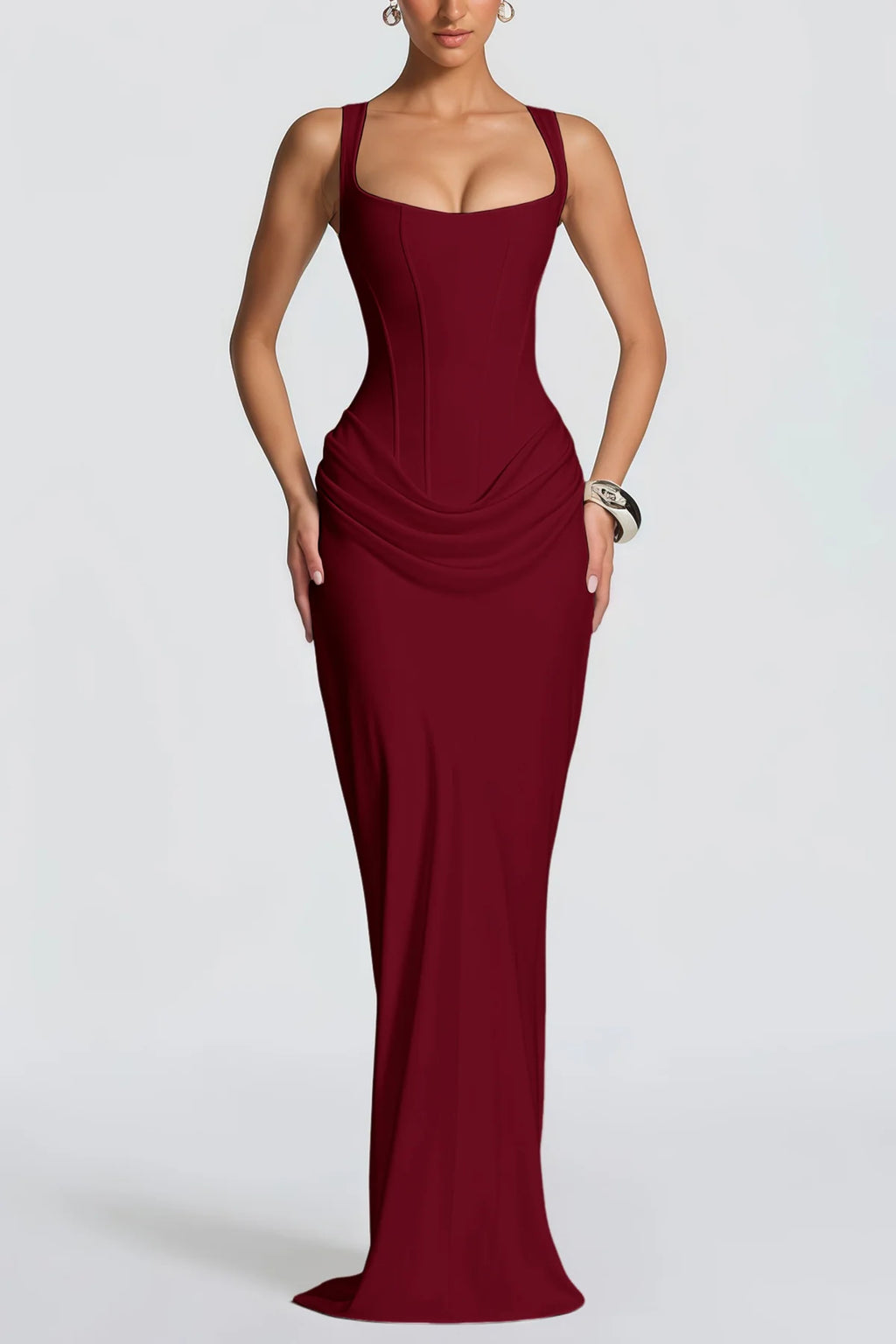 Corset Dress Long
