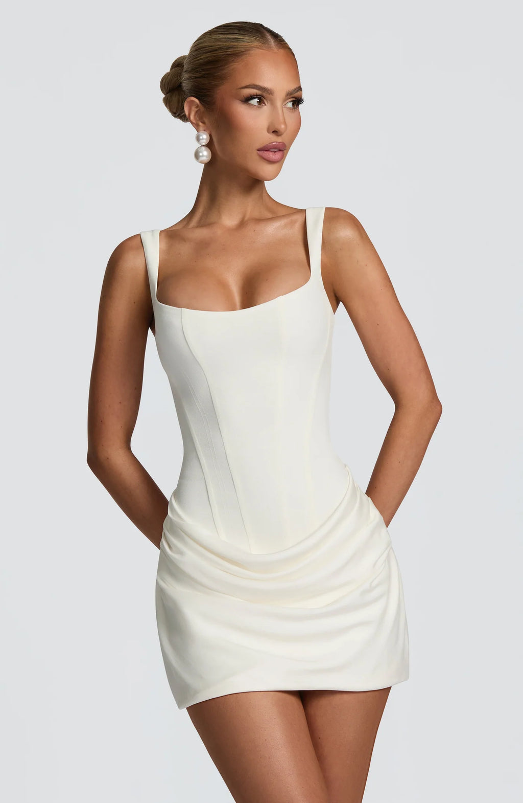 Corset mini dress