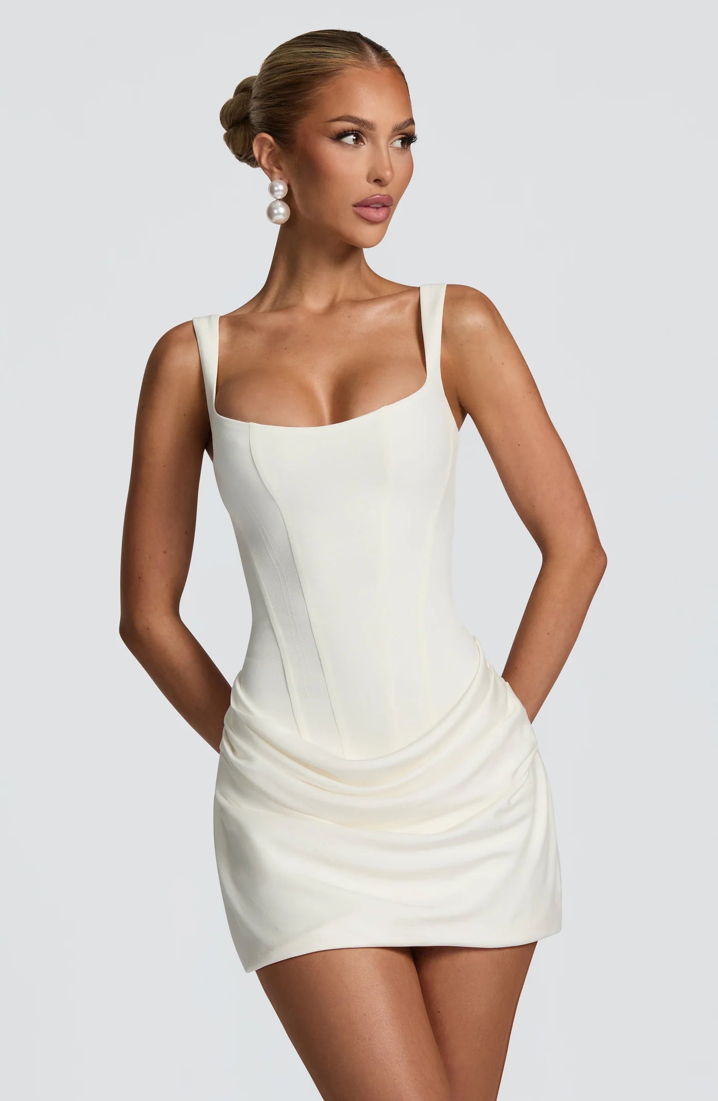 Corset mini dress