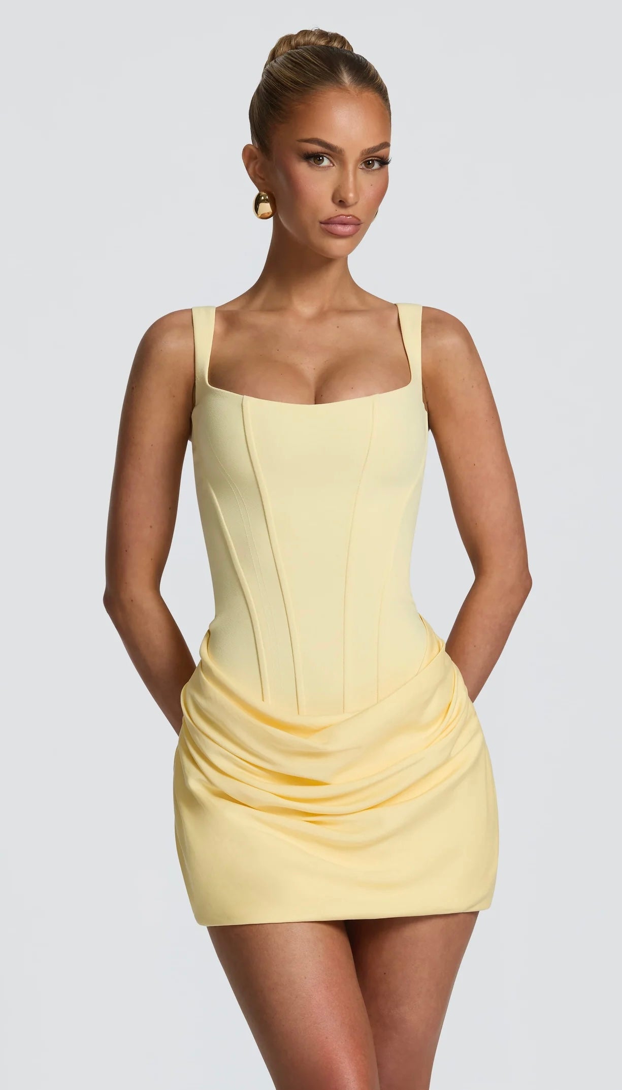 Corset mini dress