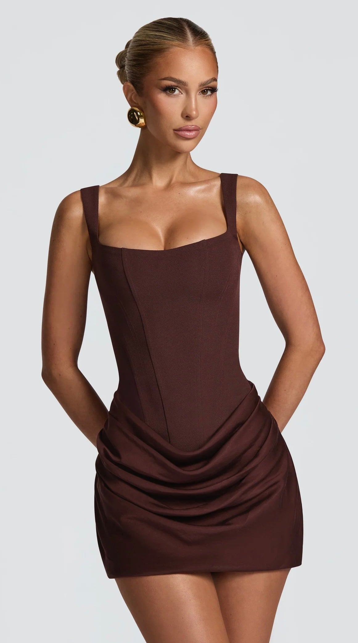 Corset mini dress