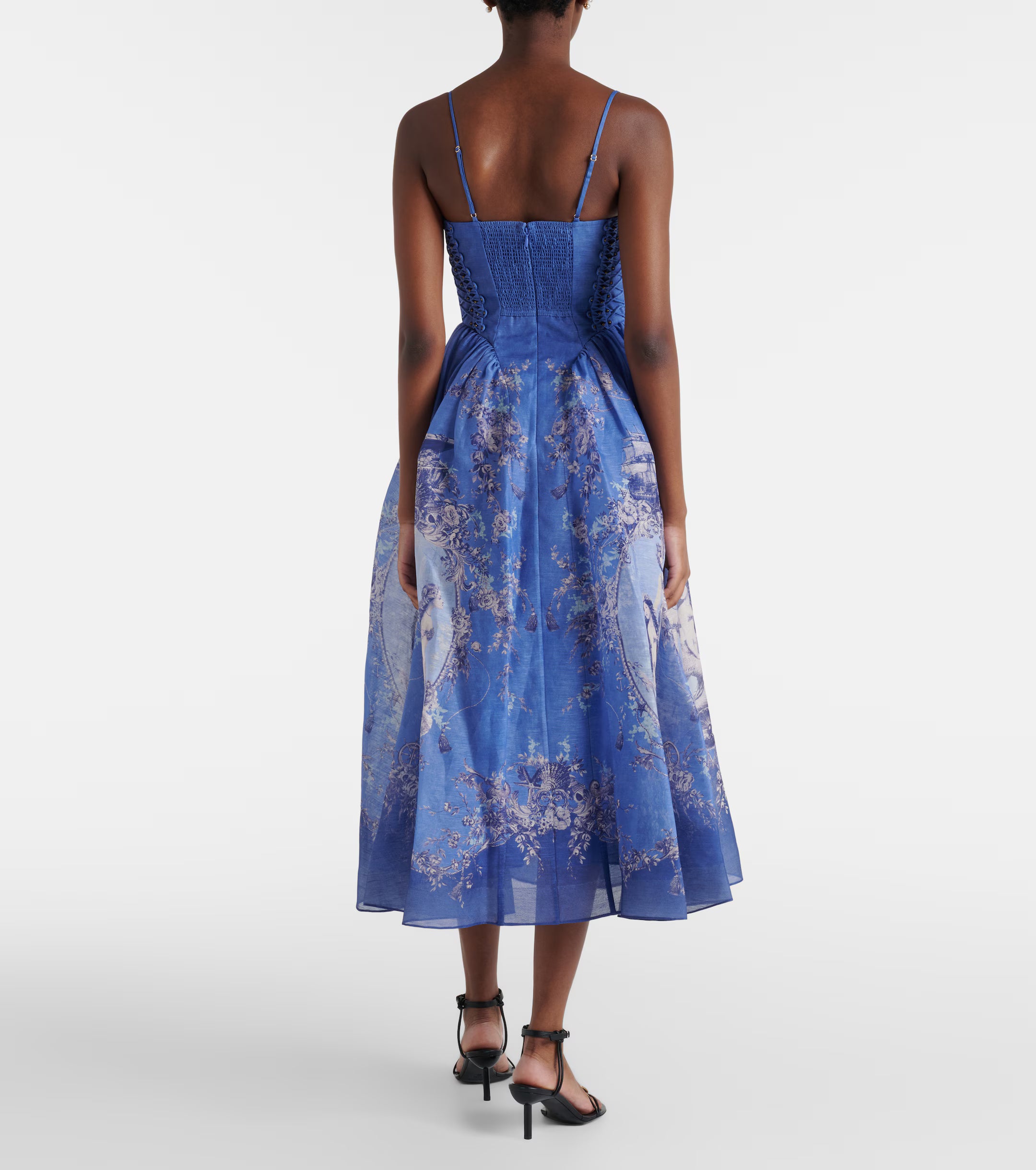 Mermaid picnic Blue Dress