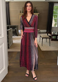 Missoni stripped glitter dress