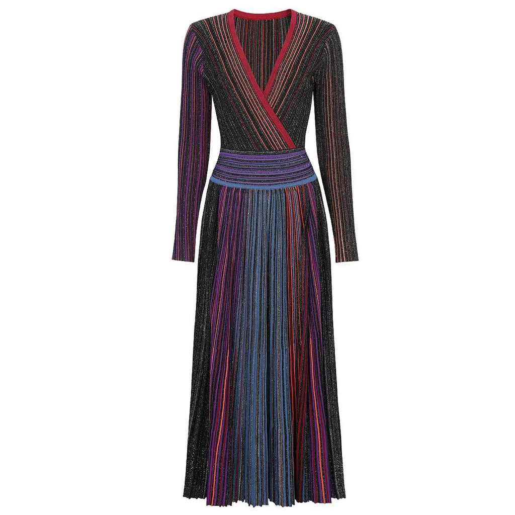 Missoni stripped glitter dress