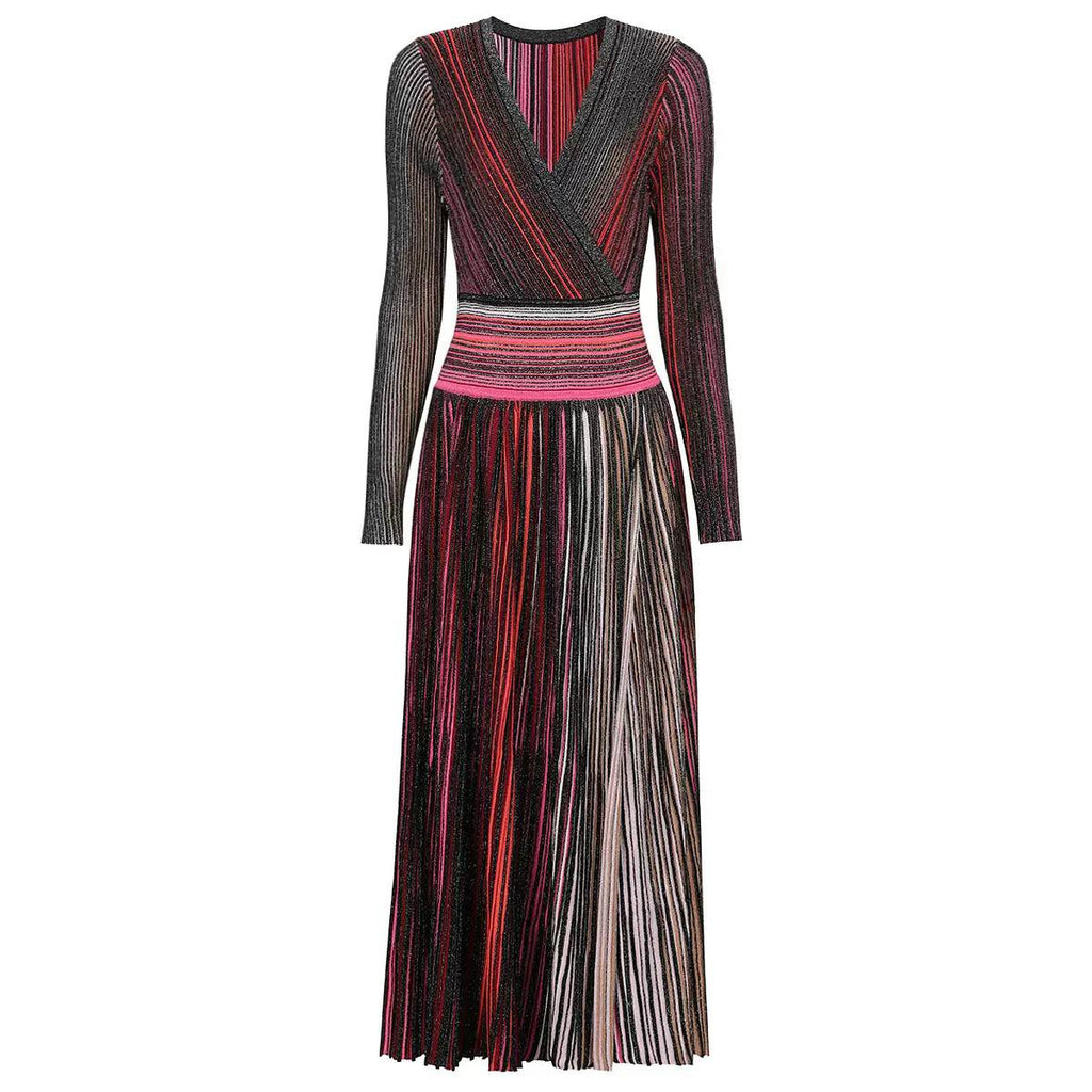 Missoni stripped glitter dress