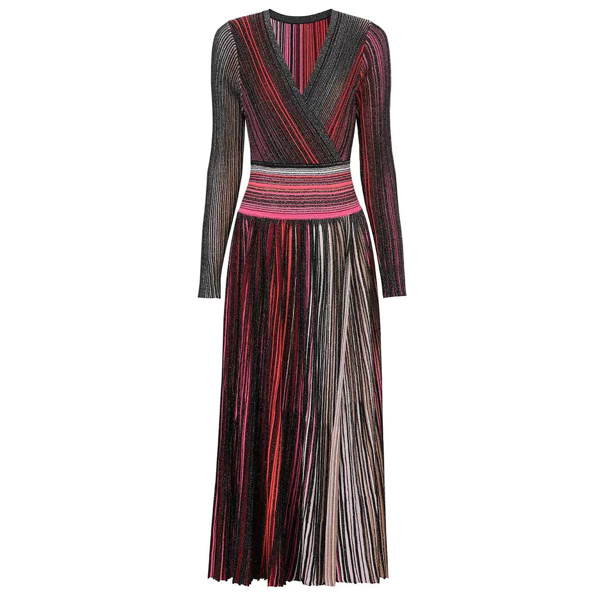 Missoni stripped glitter dress