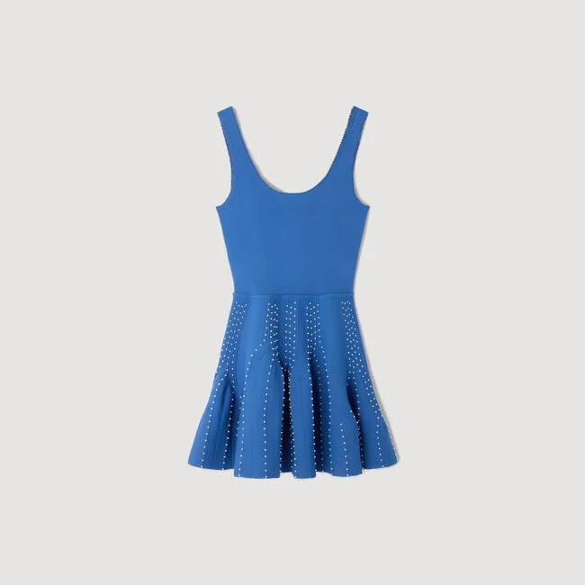 Nina blue mini dress