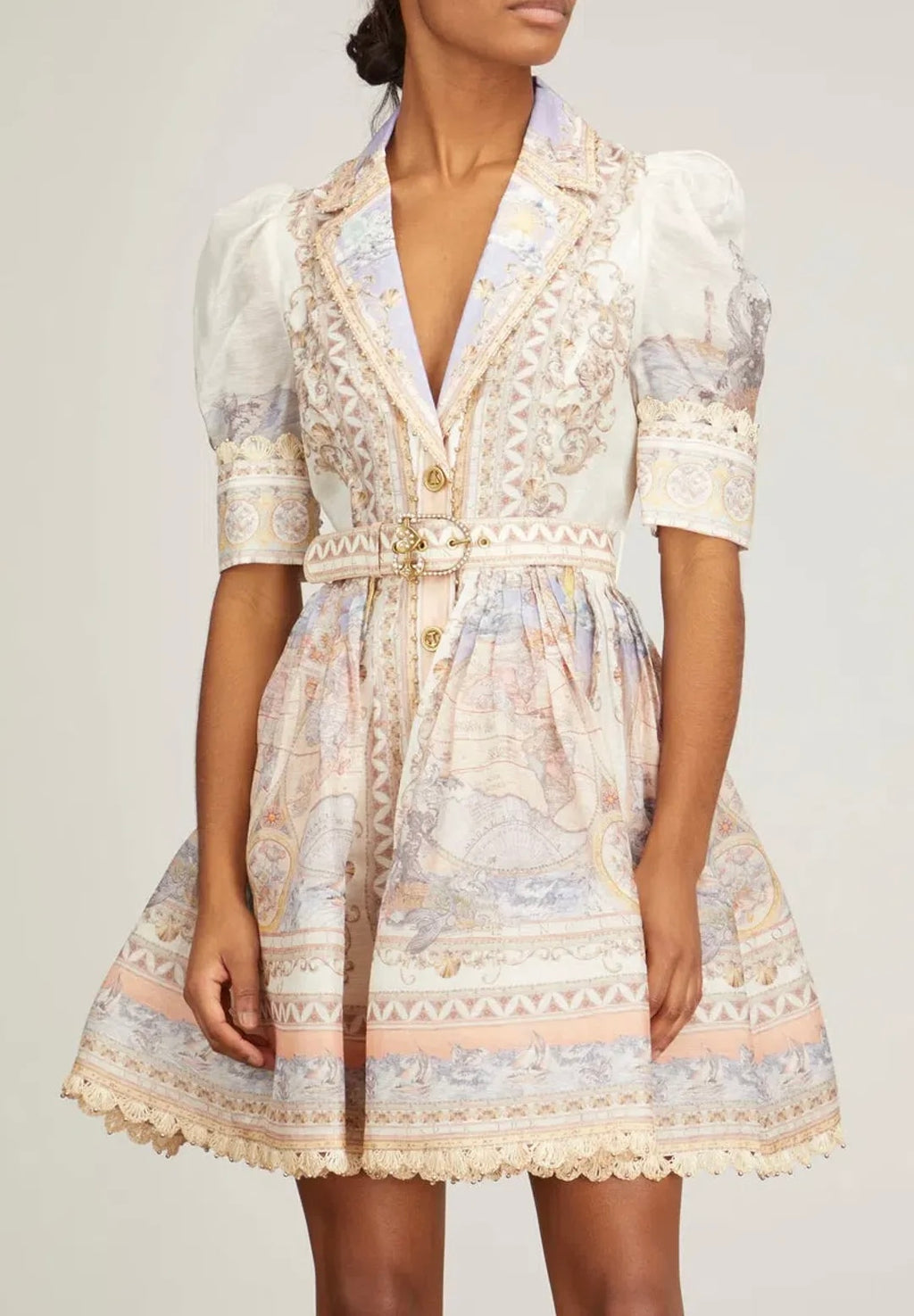 Ocean High Tide Mini Dress