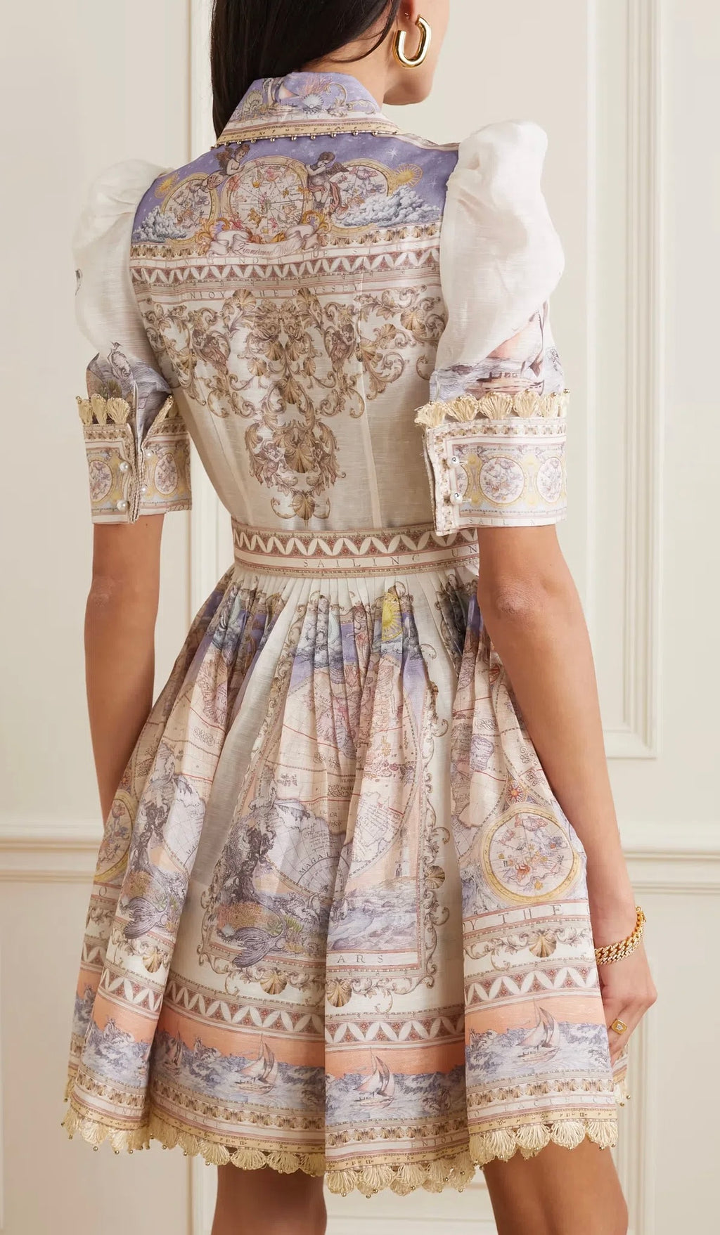 Ocean High Tide Mini Dress