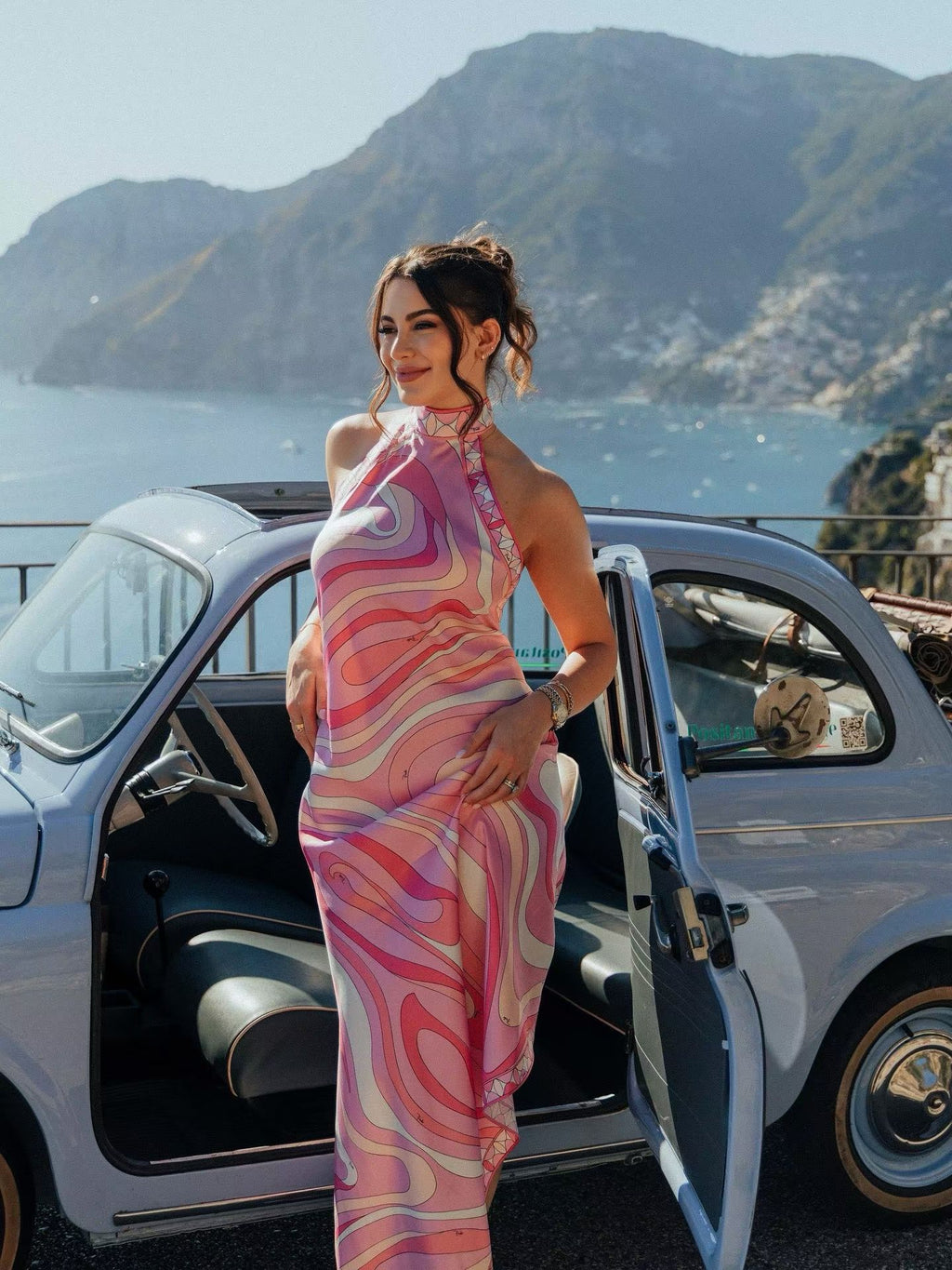 pucci pink dress