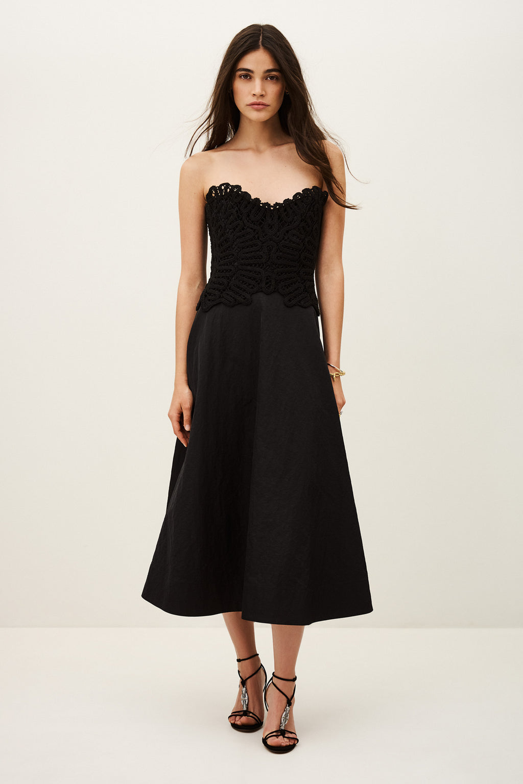 Praina Black Dress