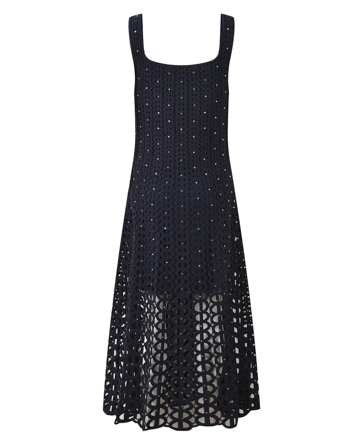 Rhinestone crochet dress